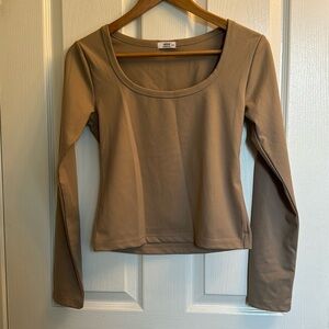 Ardene Nude Coloured Top & Tights (set)